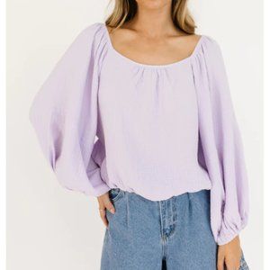 Zoco Frame Top in Lilac